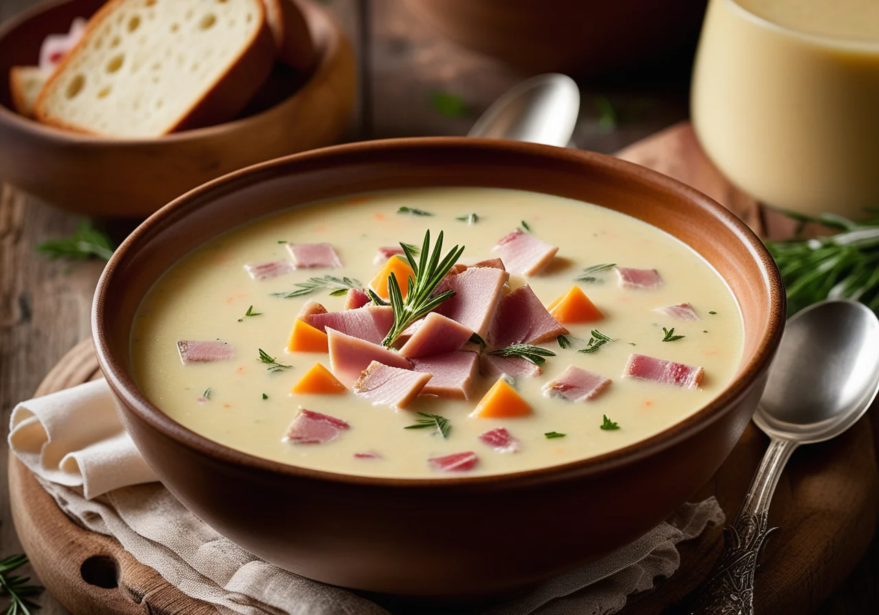 Vegetable Potato Cream Soup