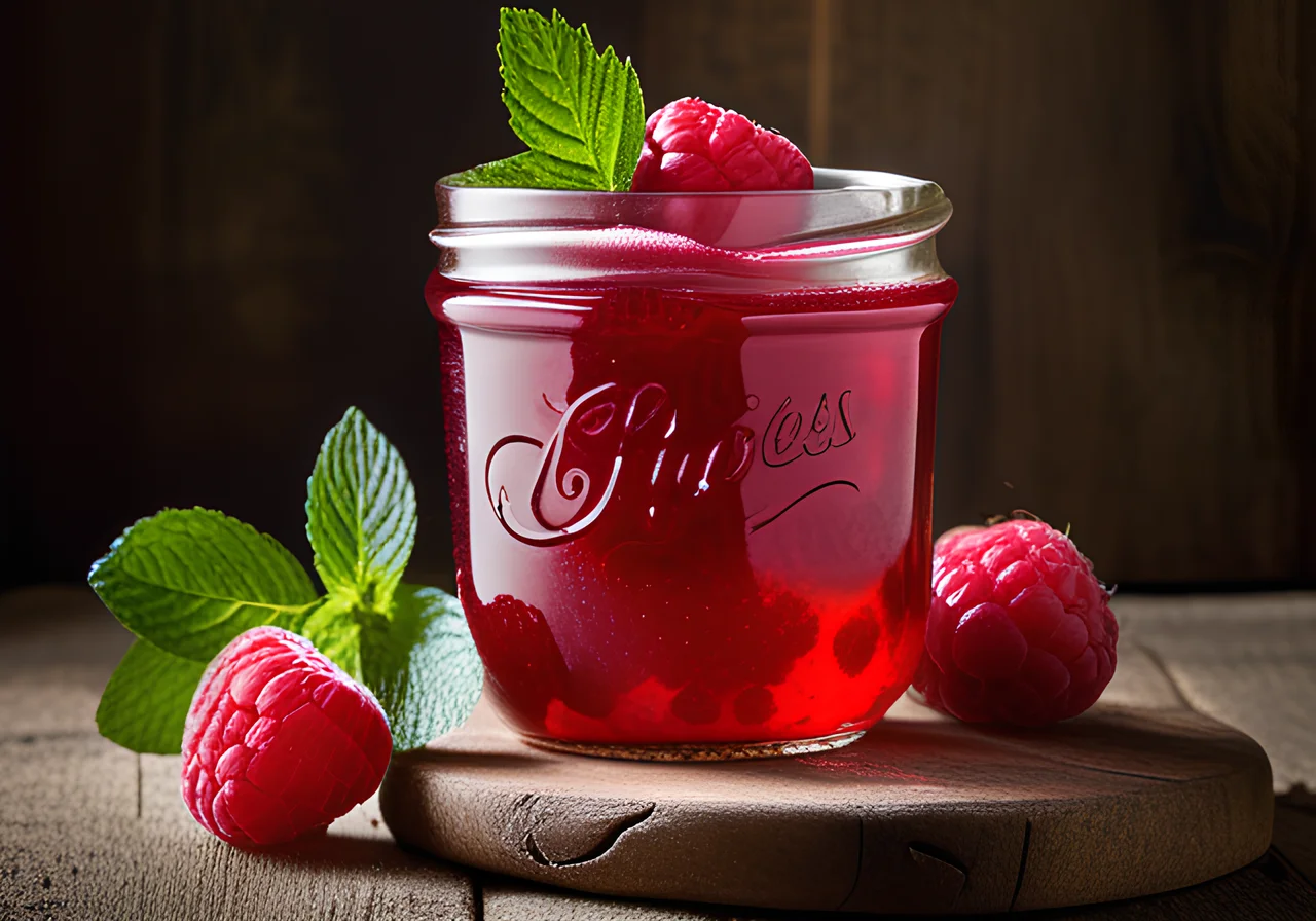 Raspberry Gelée
