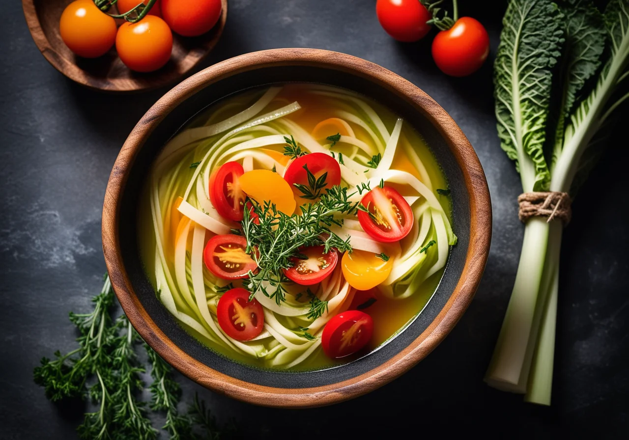 Colorful Cabbage Soup