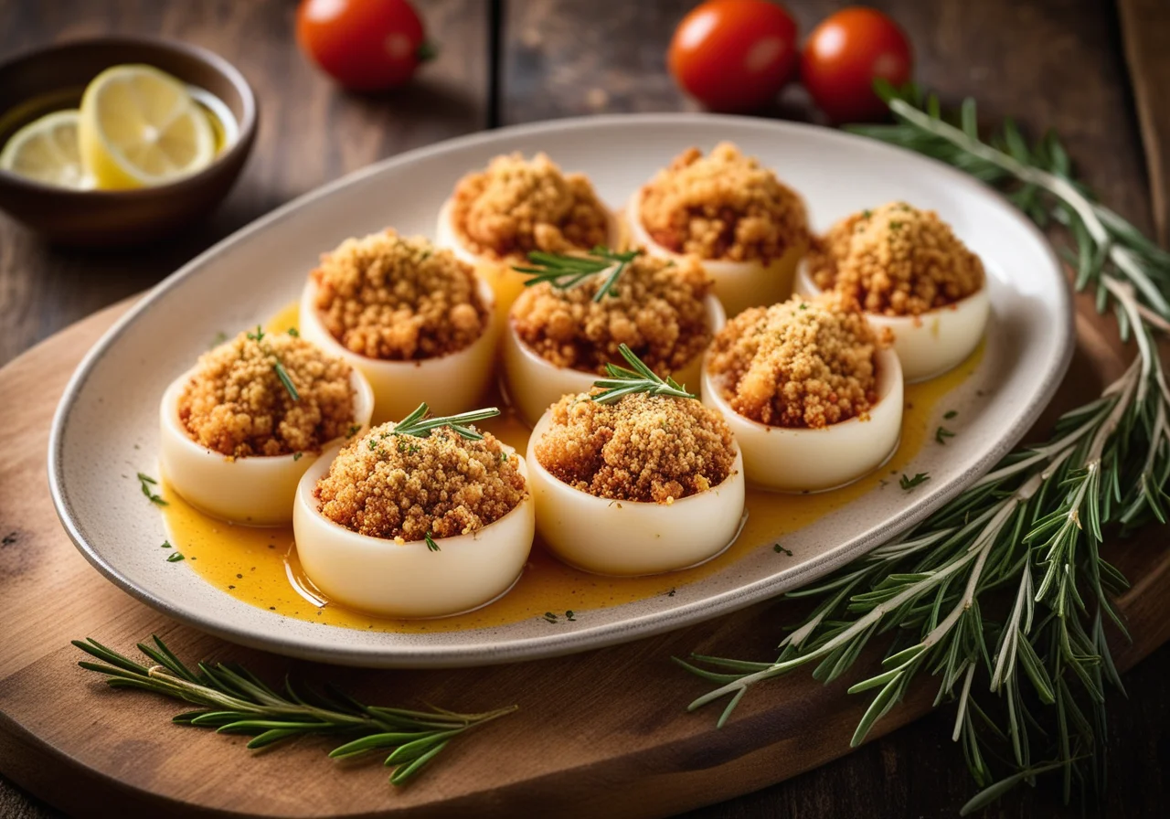 Italian Stuffed Squid