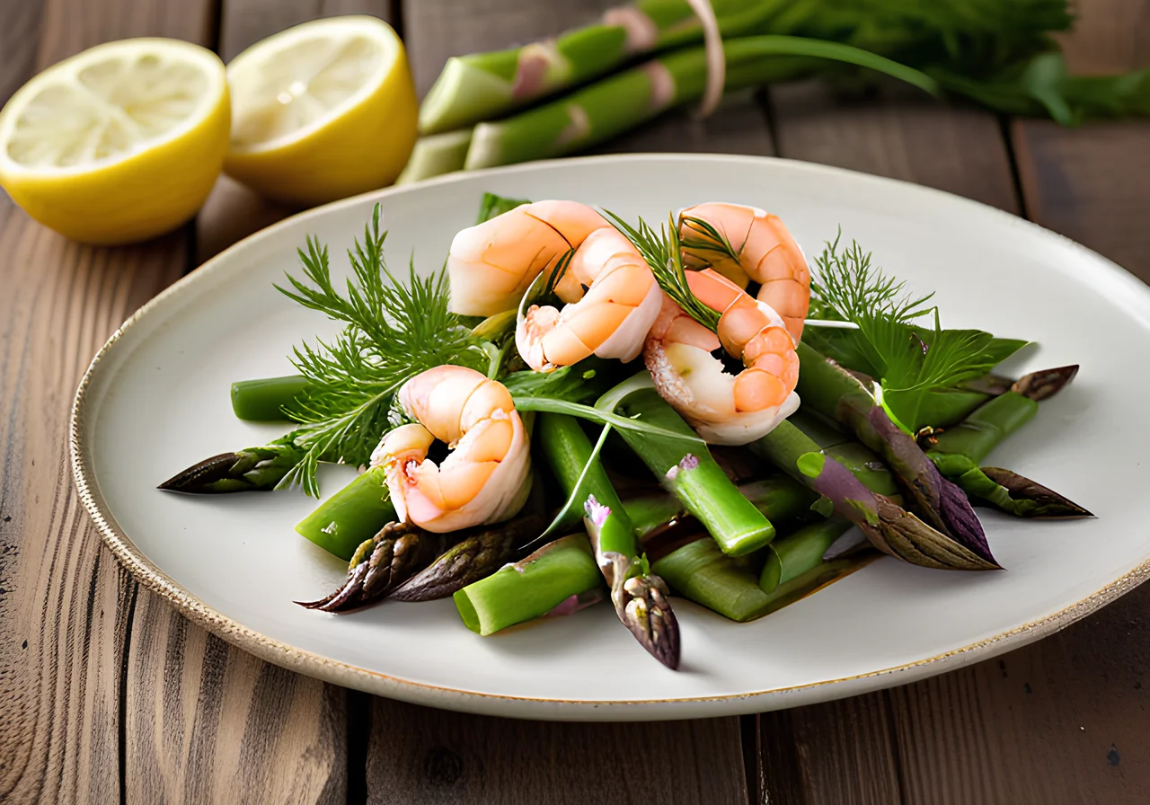 Warm Asparagus Salad