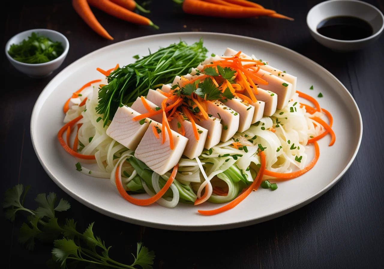 Pangasius Fillet with Asian Vegetables
