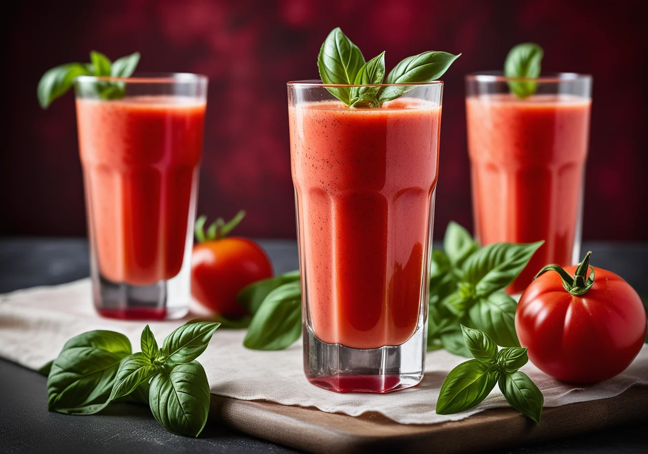Dickmilch-Tomaten-Drink