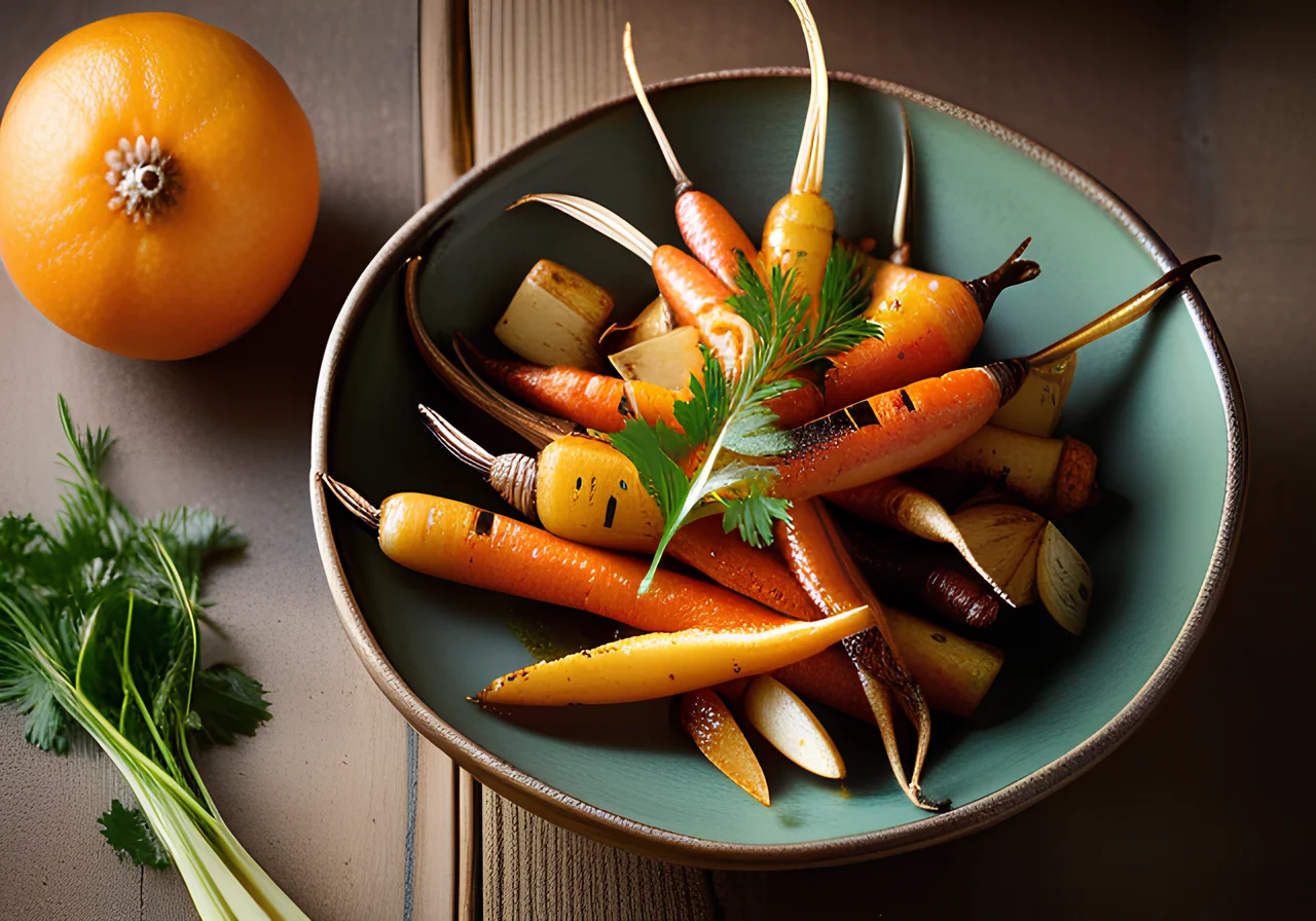 Roasted Vegetables with Cinnamon Aroma