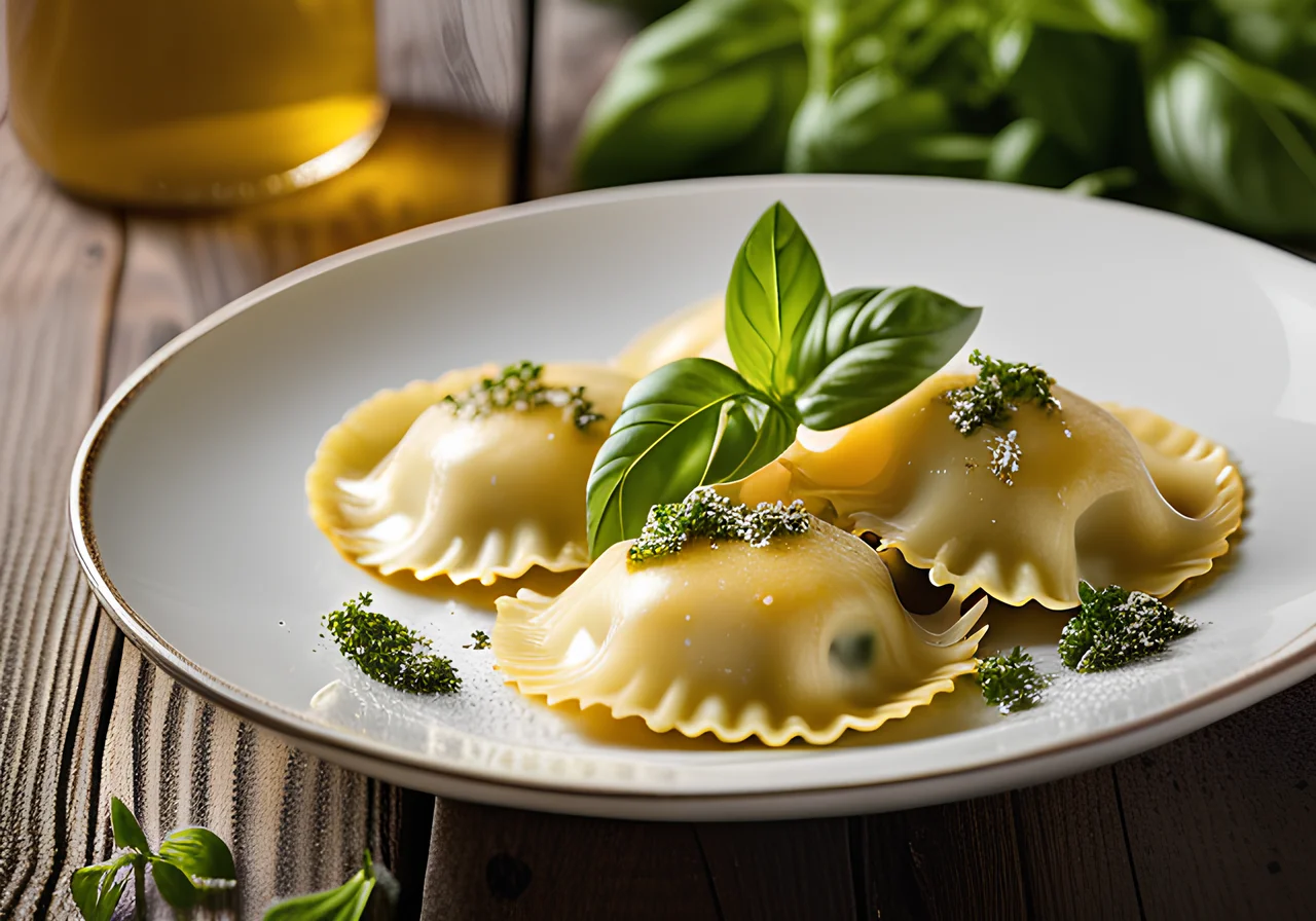 Herb-Filled Ravioli
