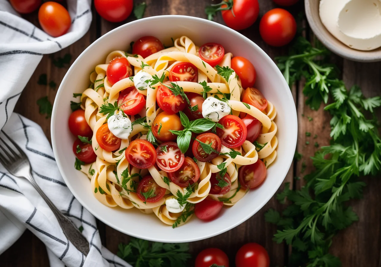 Pasta Tomato Salad
