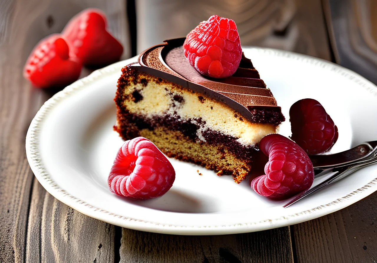 Low-Carb Marble Cake