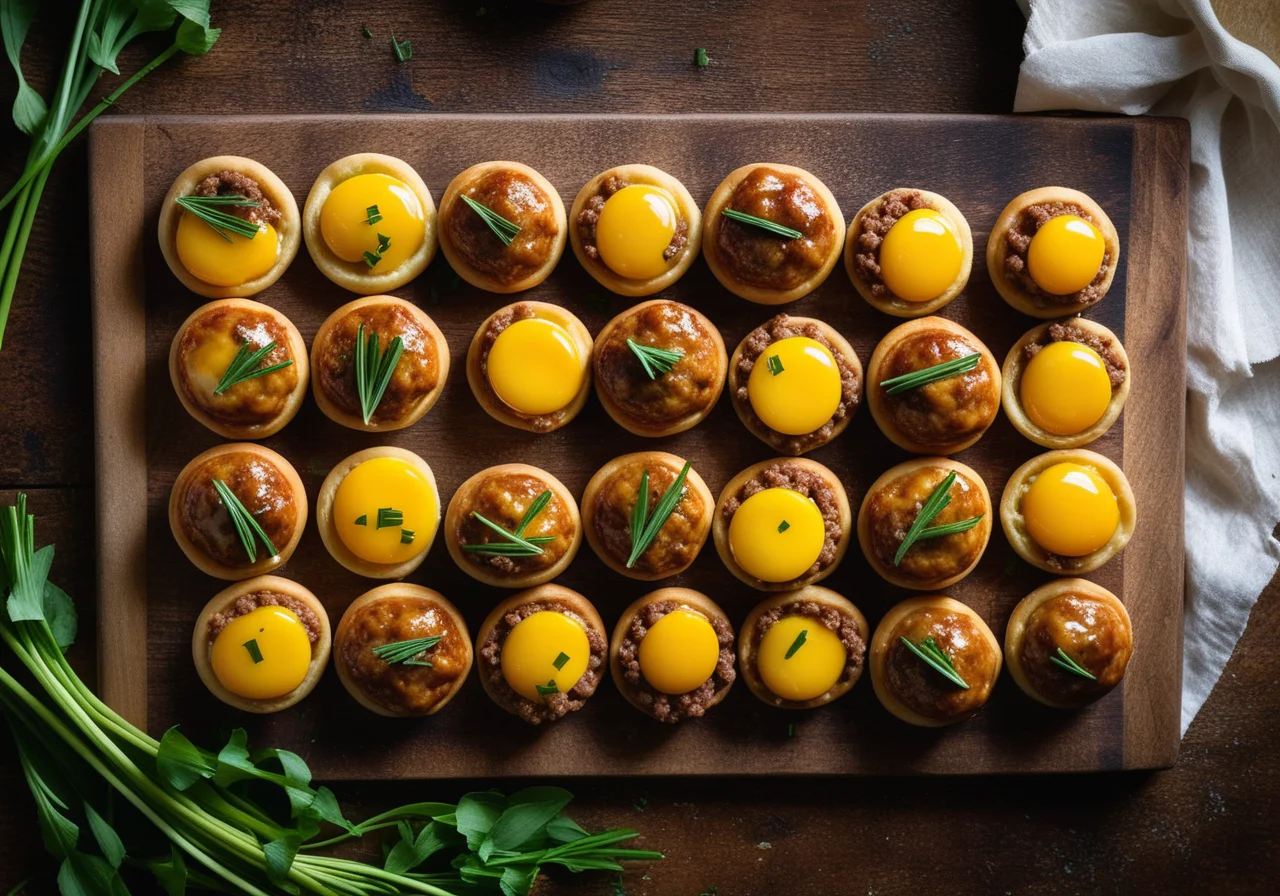 Meatball Pastry Bites