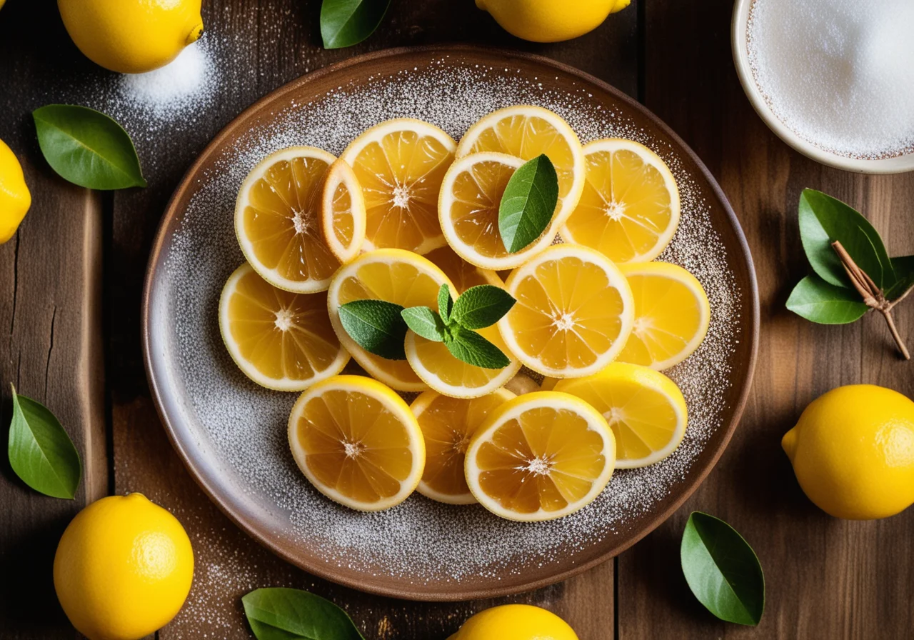 Sugar Lemon Slices