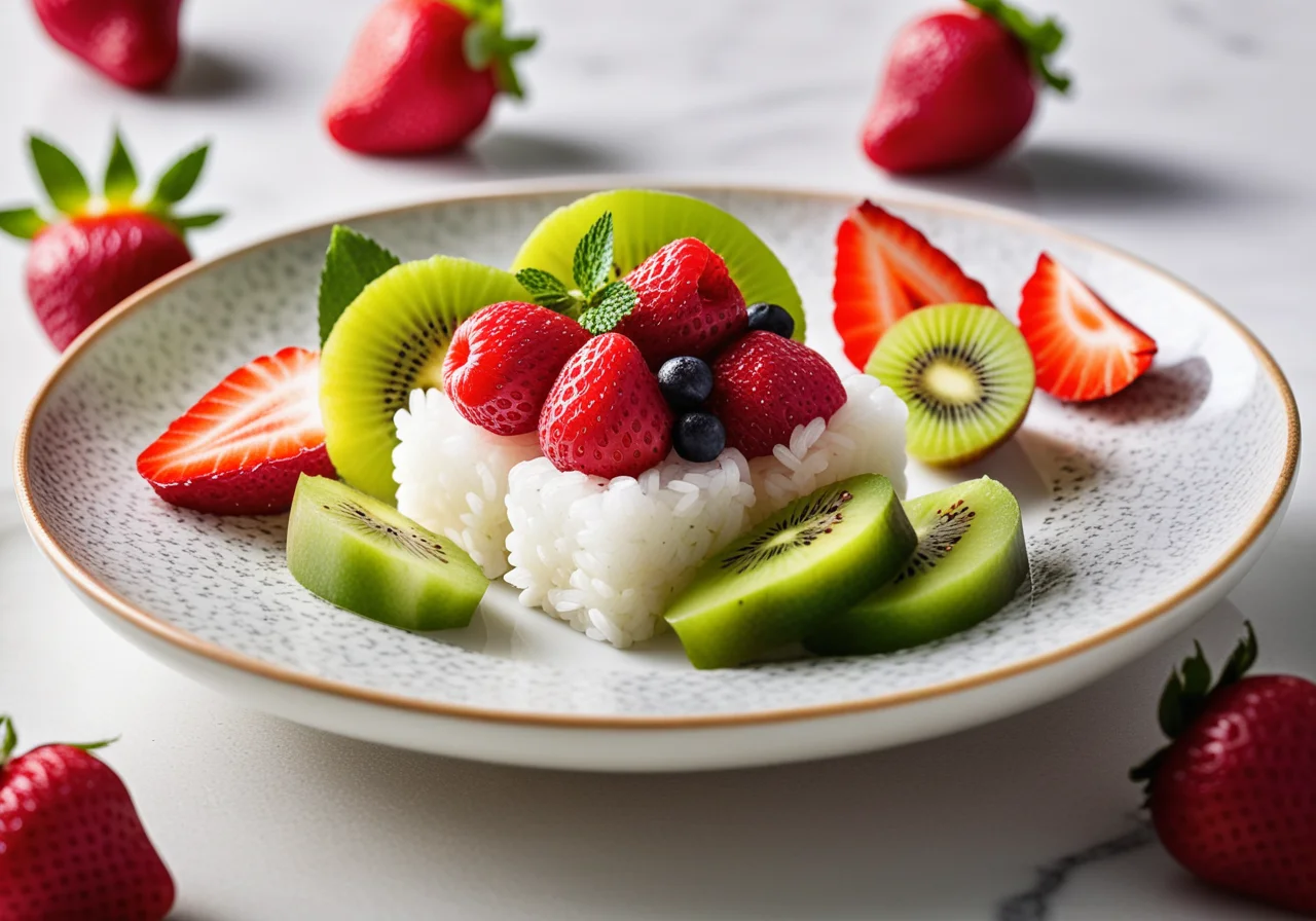 Sweet Fruit Sushi