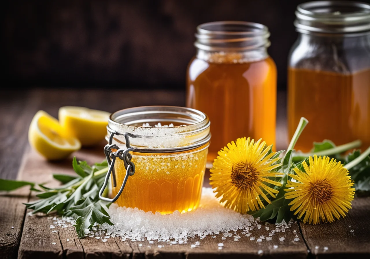 Dandelion Syrup