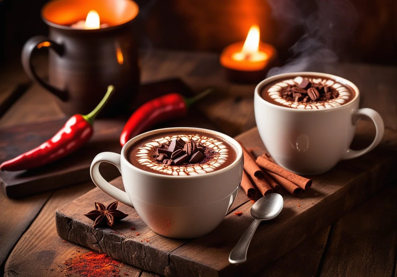 Hot Chocolate with Chili