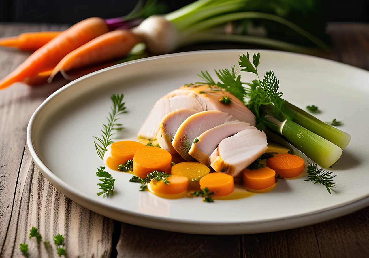 Poached Chicken Breast