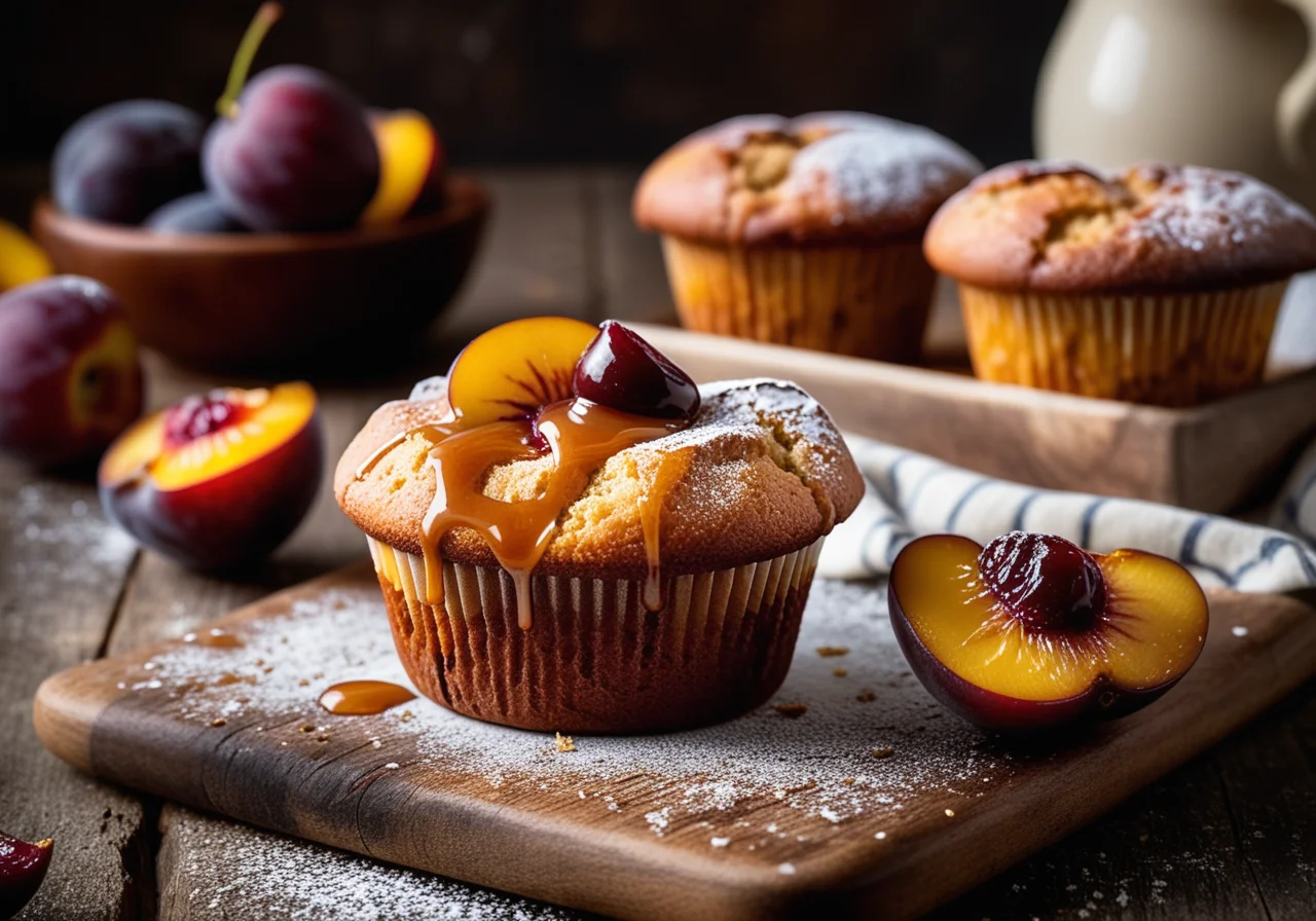 Plum Muffins