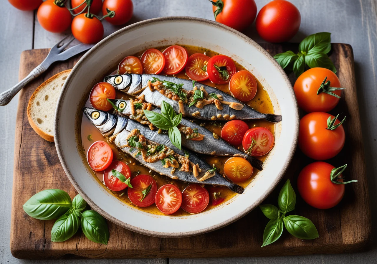 Baked Sardines