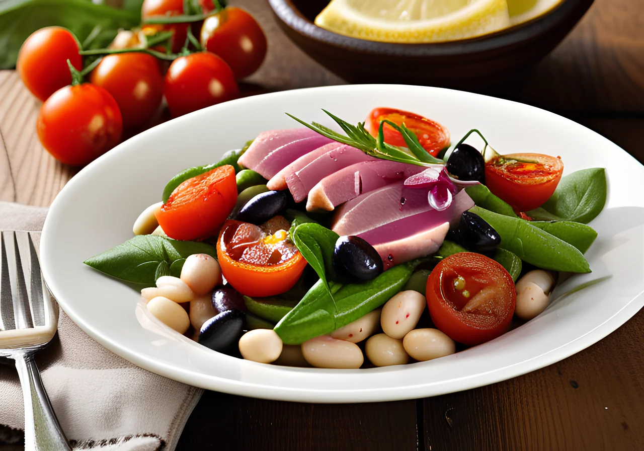 Bean Salad with Tuna