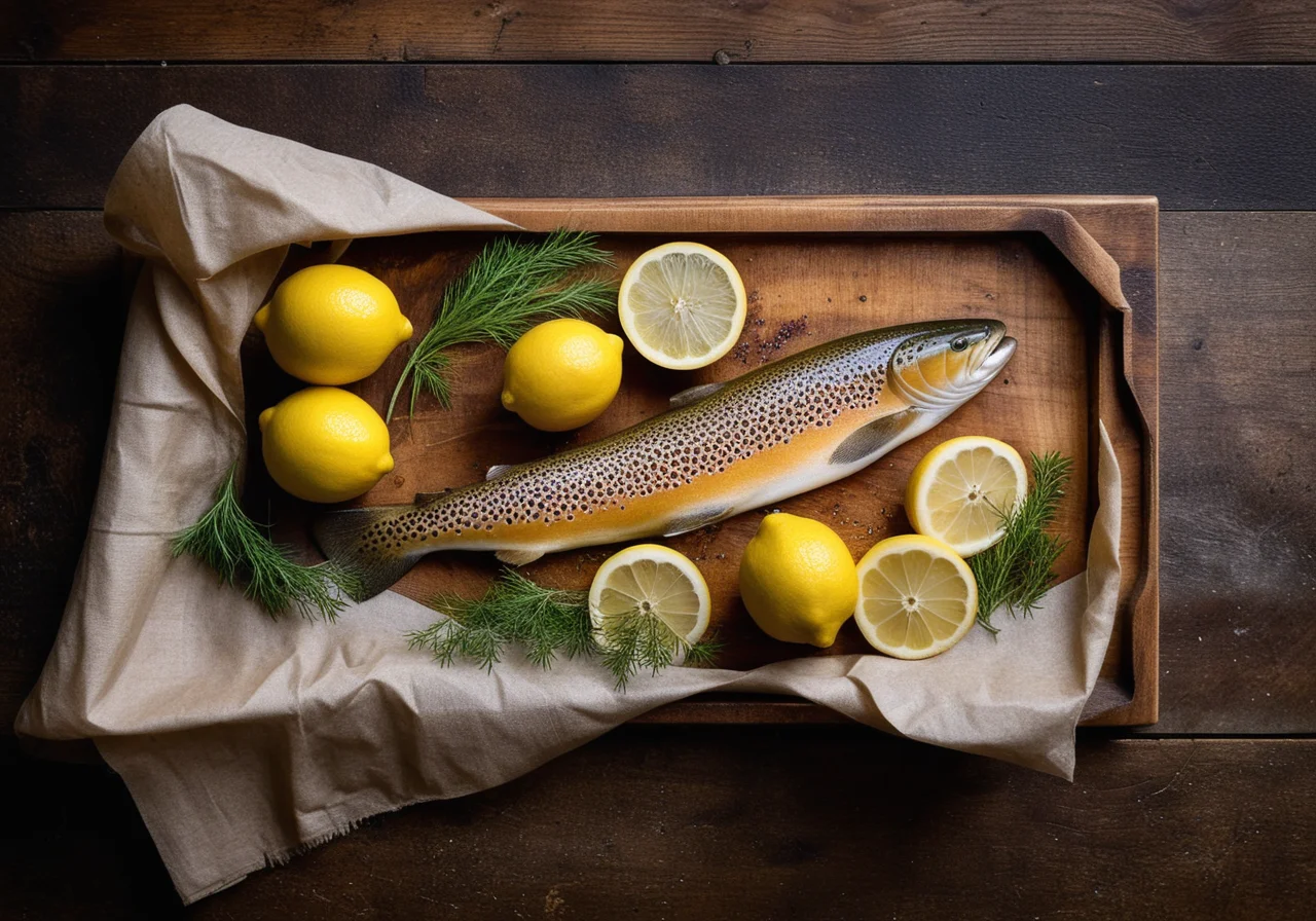 Trout Lemon Packets