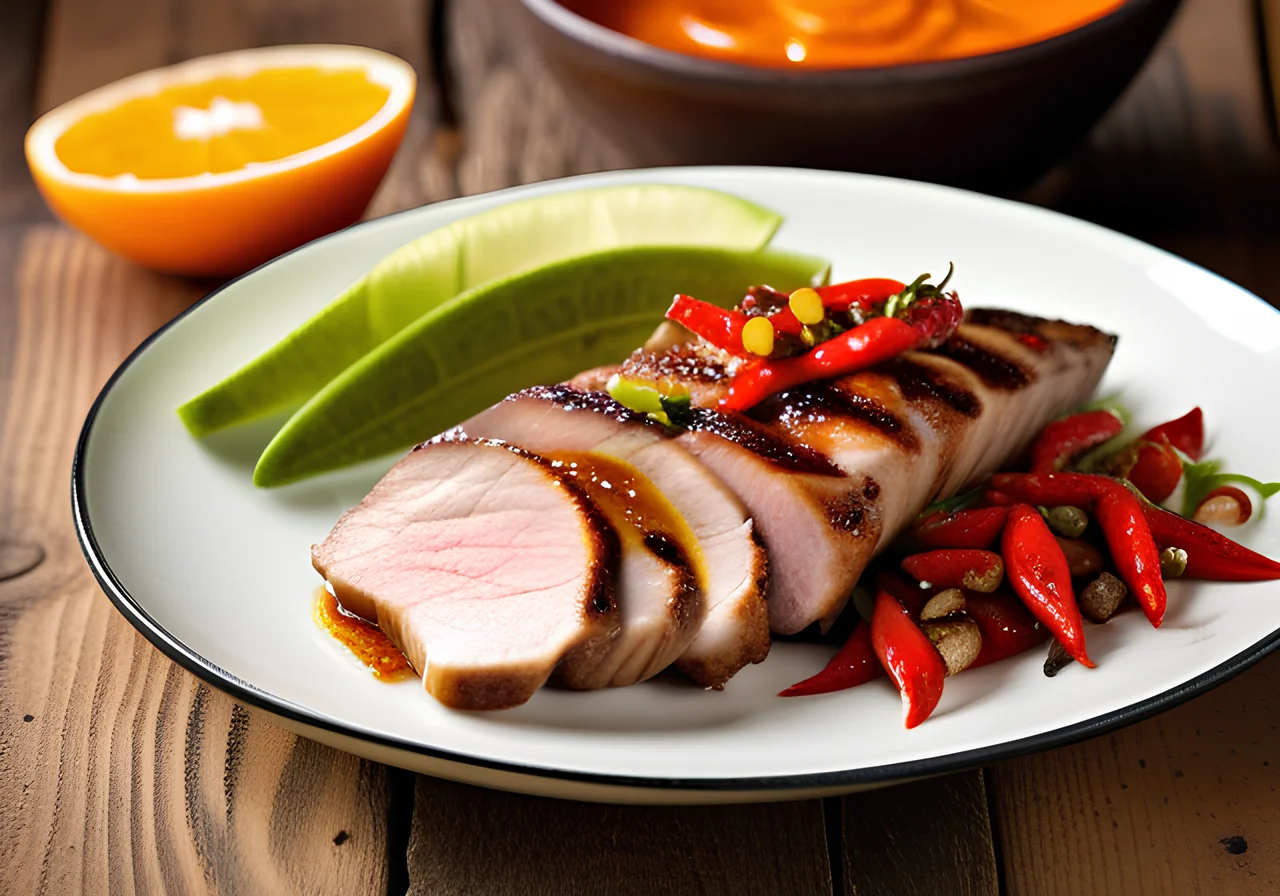 Grilled Pork Fillets