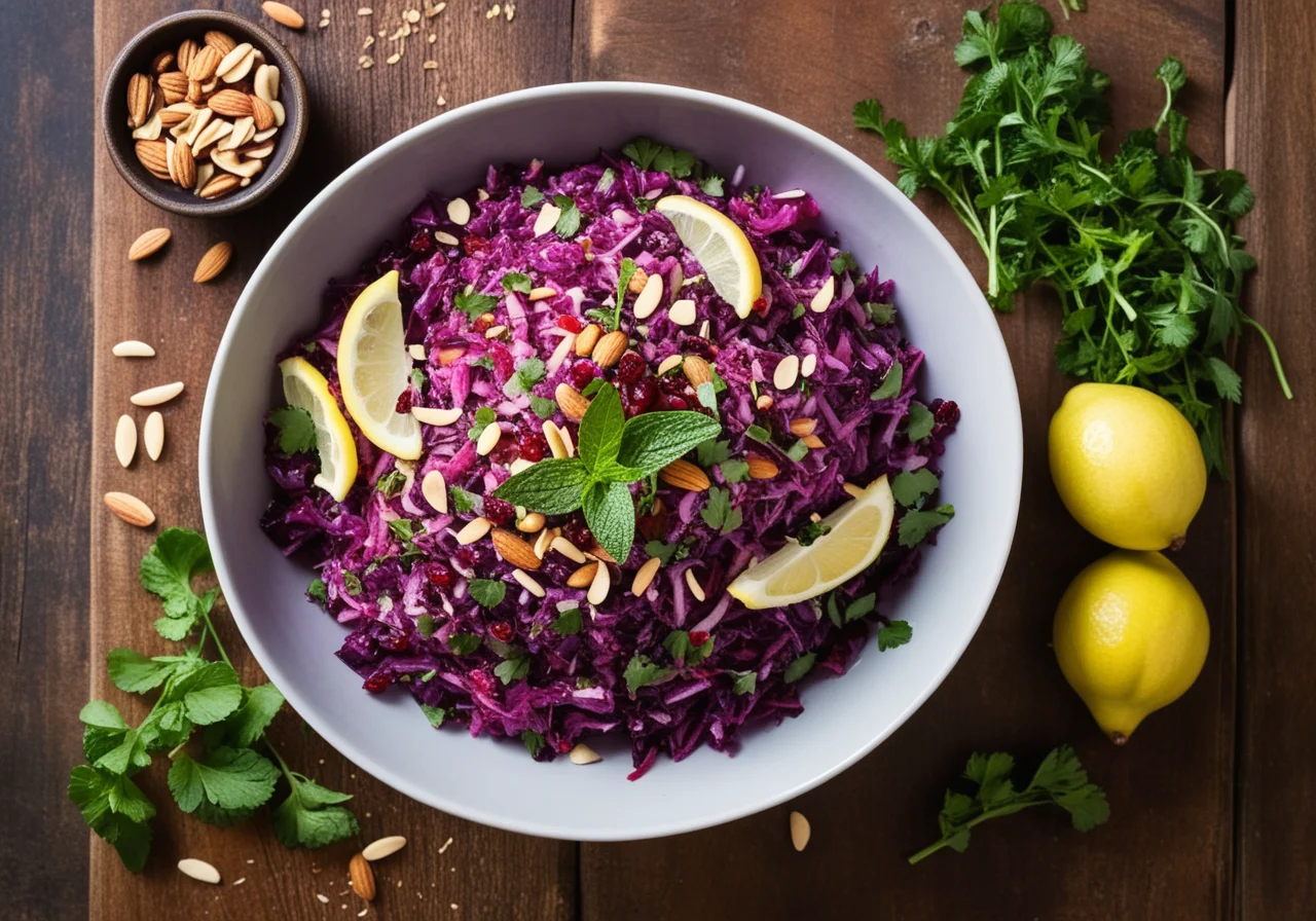 Red Cabbage Tabbouleh
