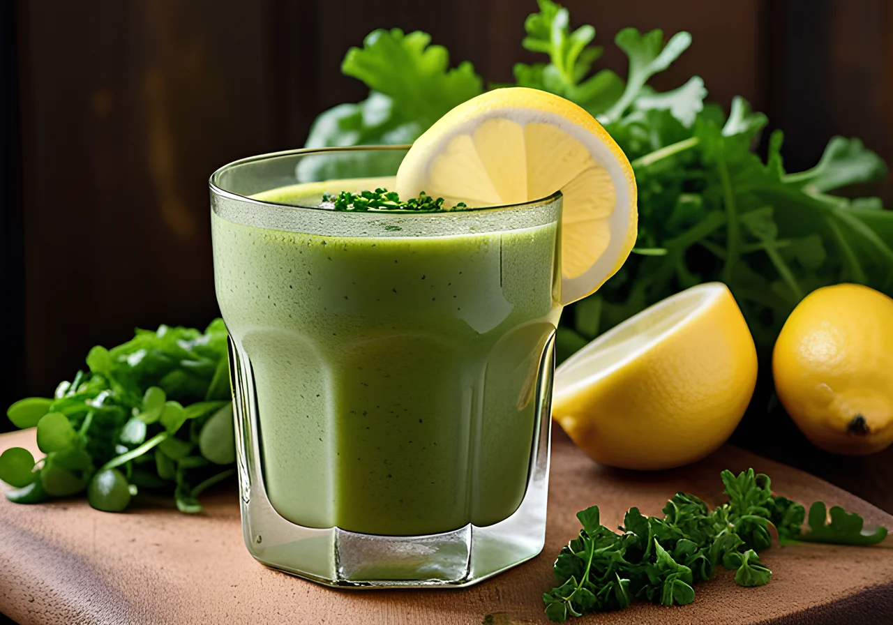Kale Ginger Smoothie