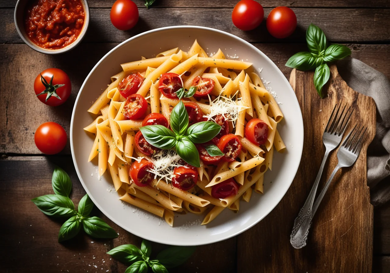 Pasta with Tomato Sauce