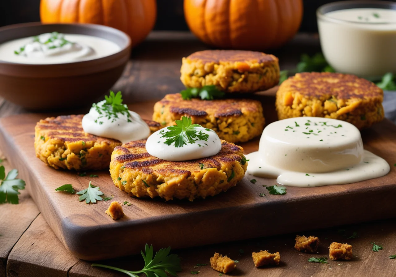 Pumpkin Chicken Patties