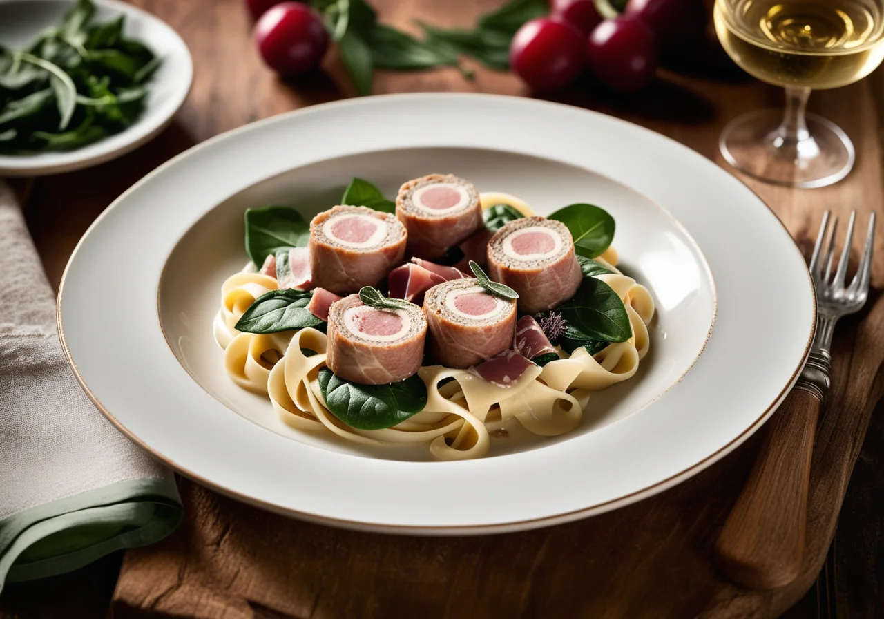 Mediterranean Veal Roulades