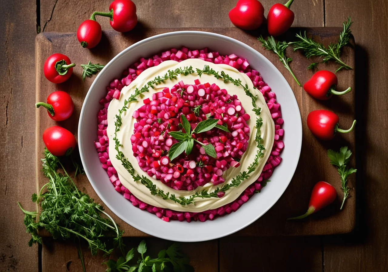 Radish Lentil Spread