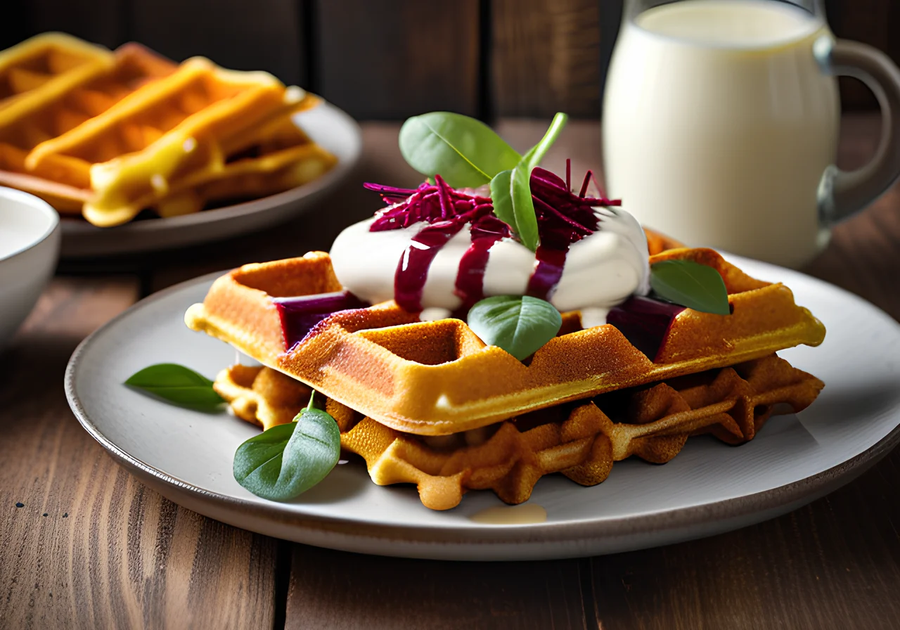 Vegetable Waffles
