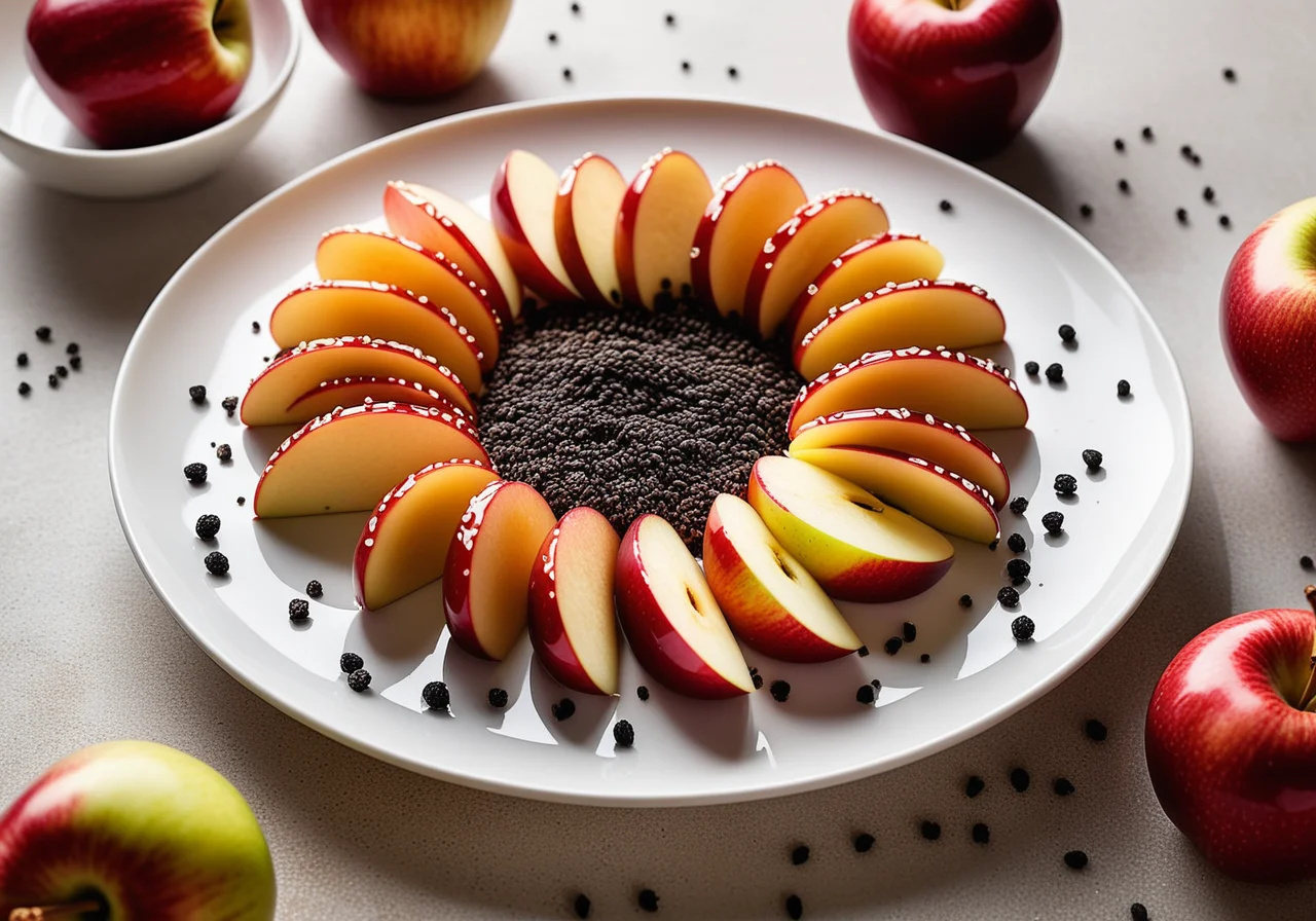 Candied Apple Strips