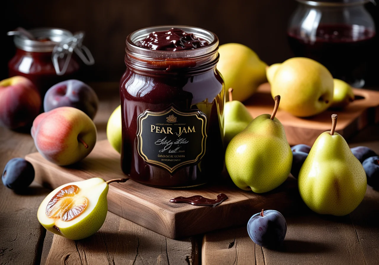 Pear and Chocolate Jam