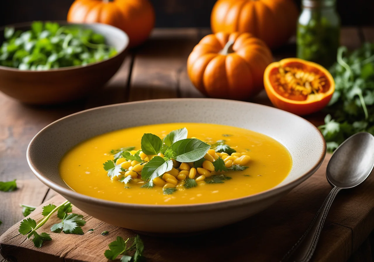 Corn Pumpkin Soup