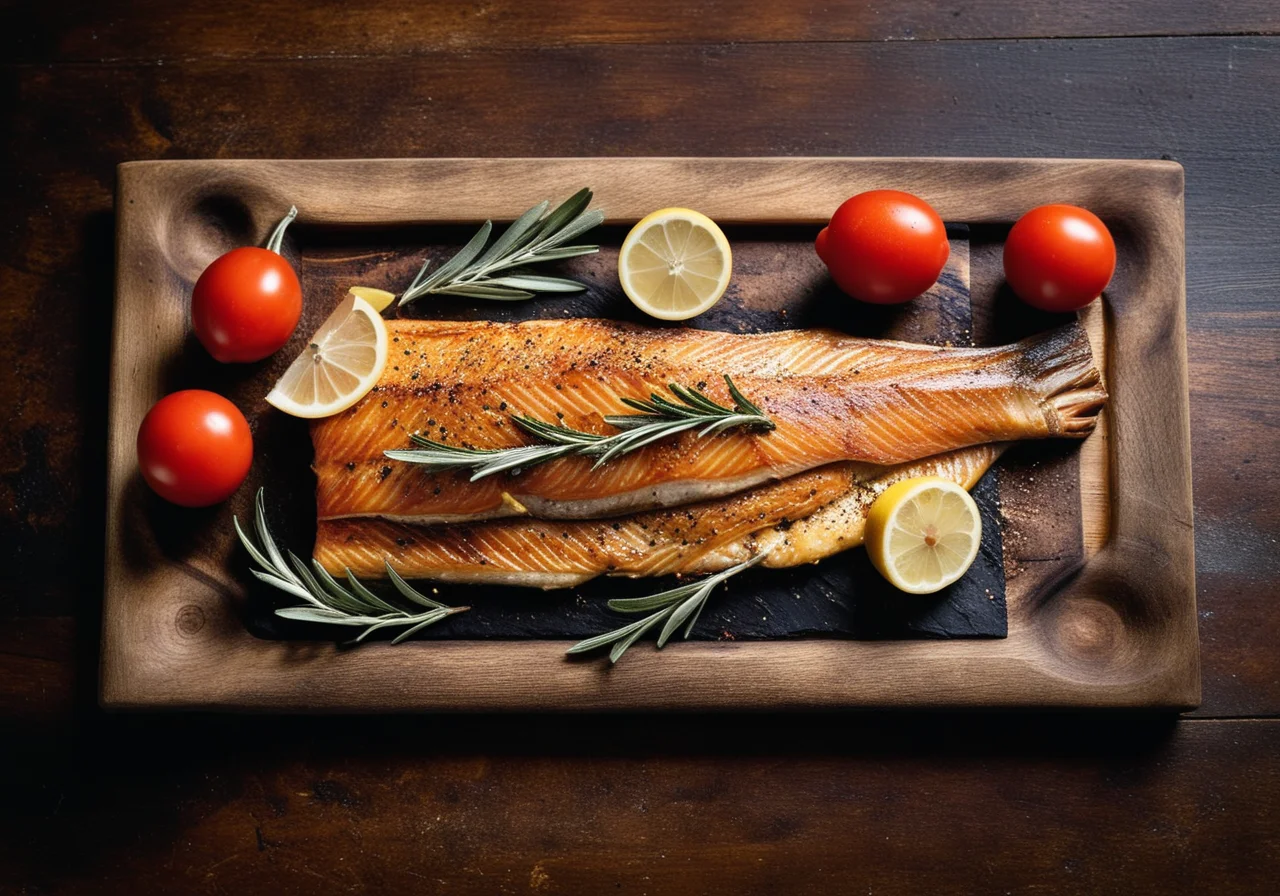 Grilled Trout in Foil