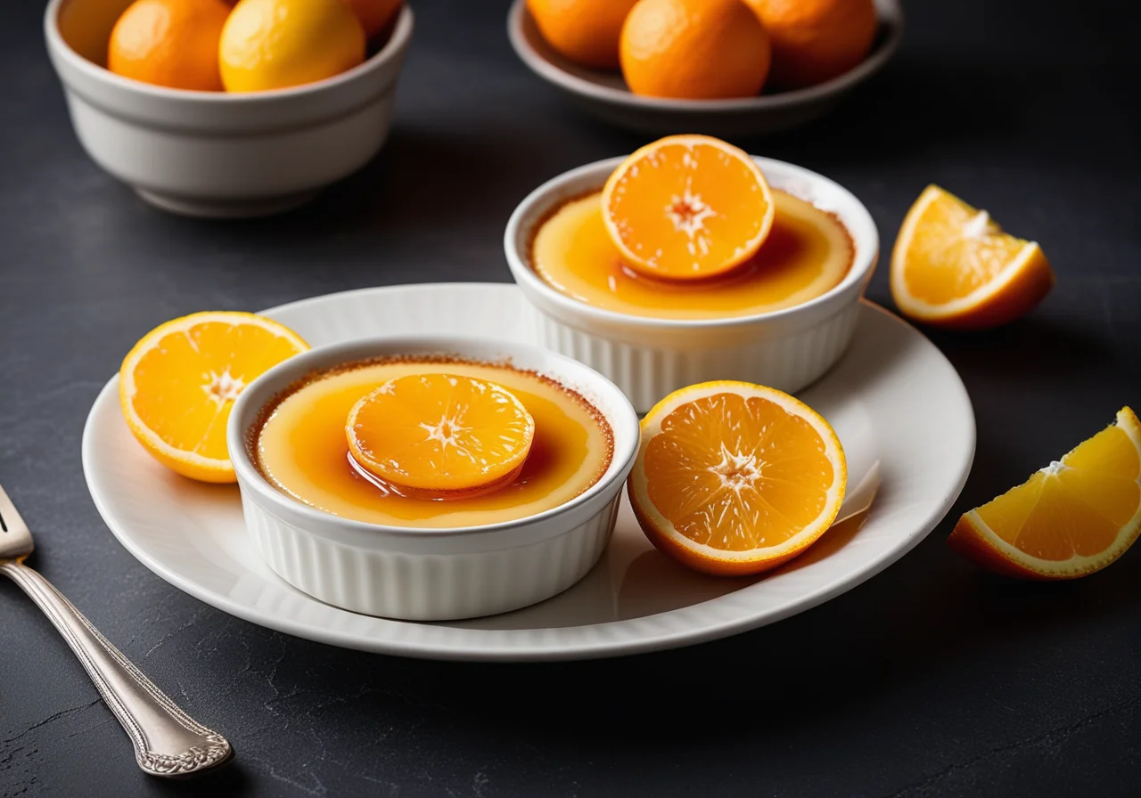 Orange Crème Brûlée
