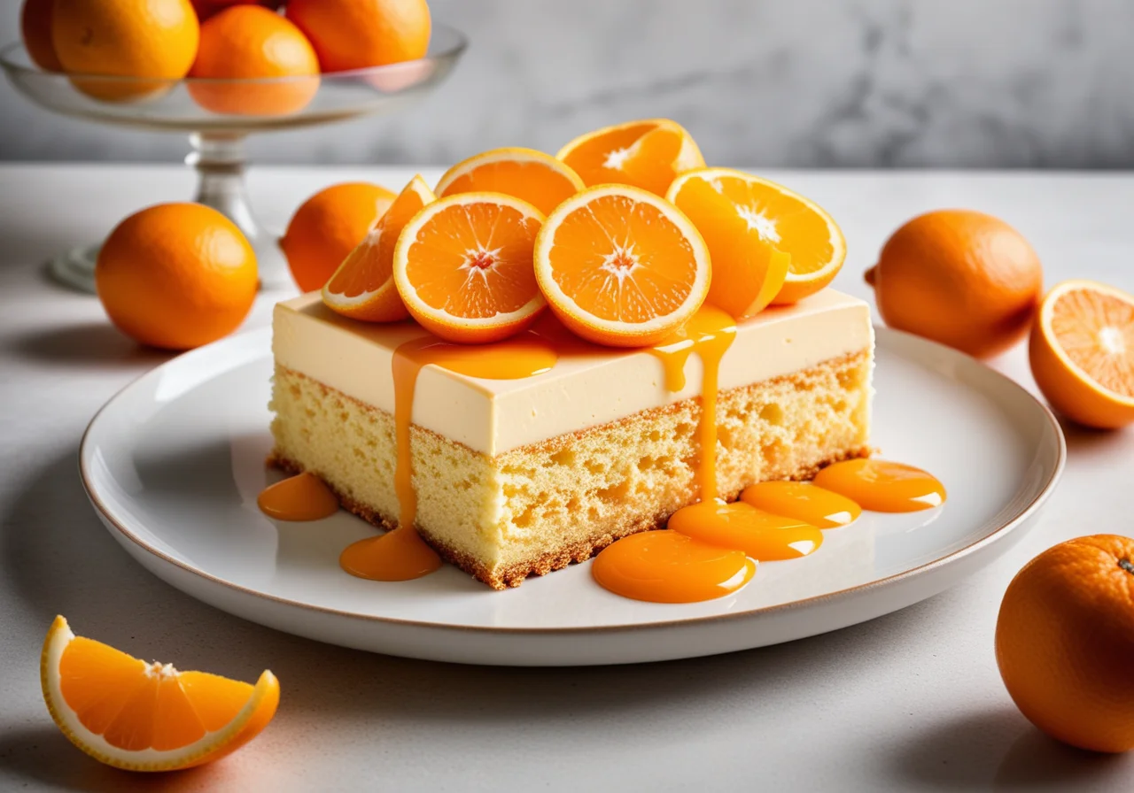 Orange Mascarpone Cake
