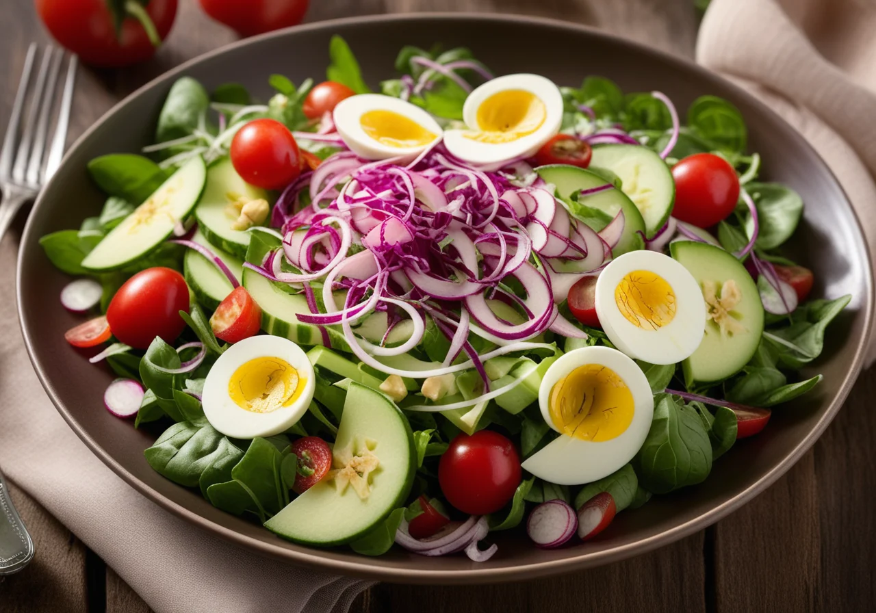 Rapunzel Salad with Bündnerfleisch