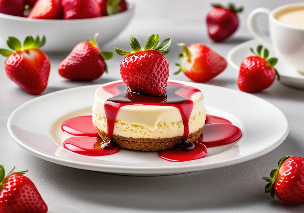 Mini Strawberry Cheesecake