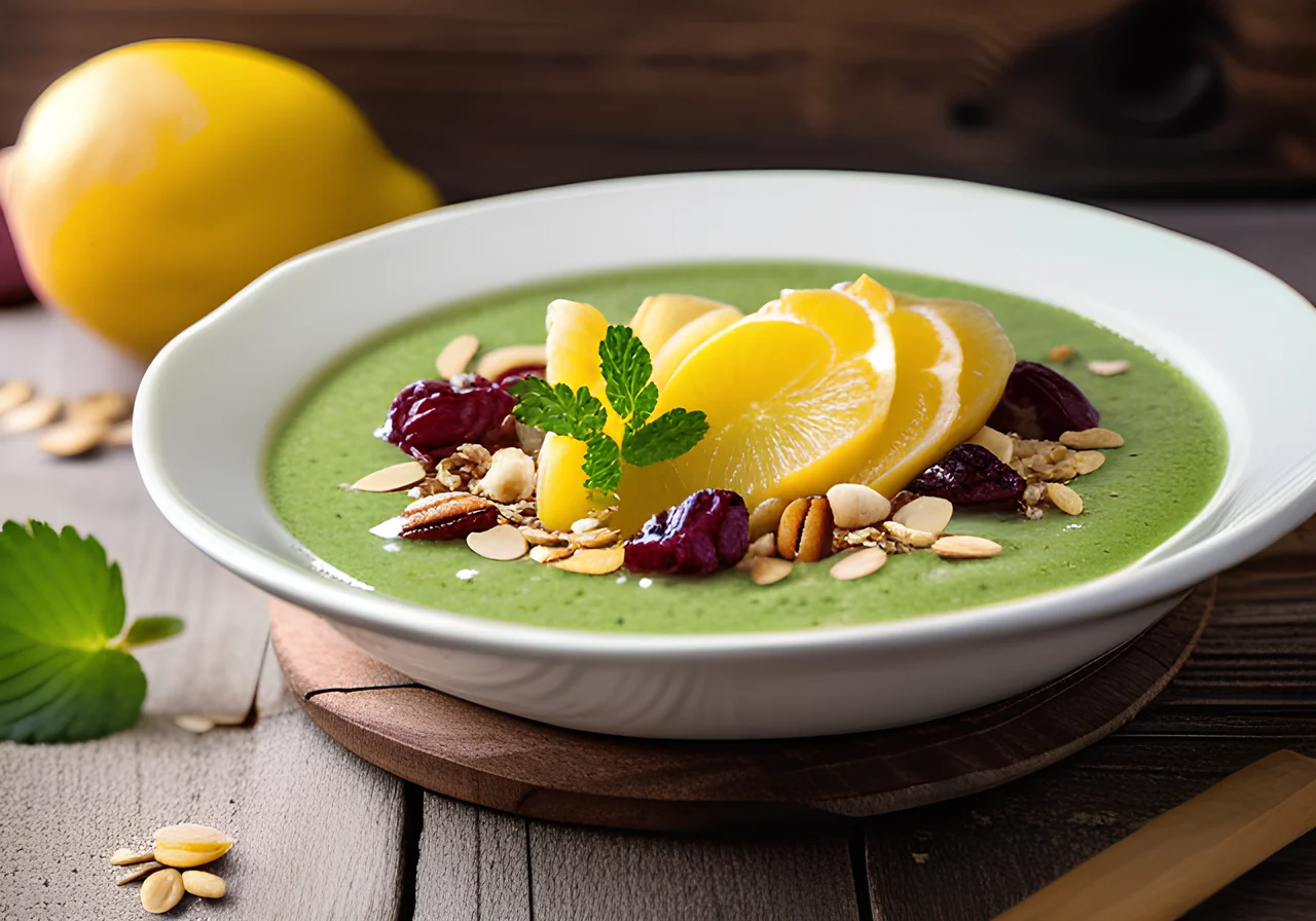 Green Smoothie Bowl with Kiwi for the Thermomix®