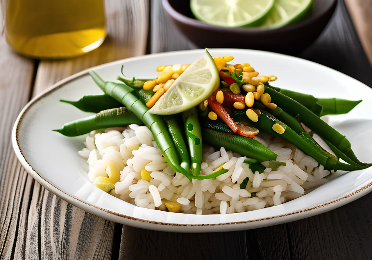 Thai-Style Vegetable Rice Bowl