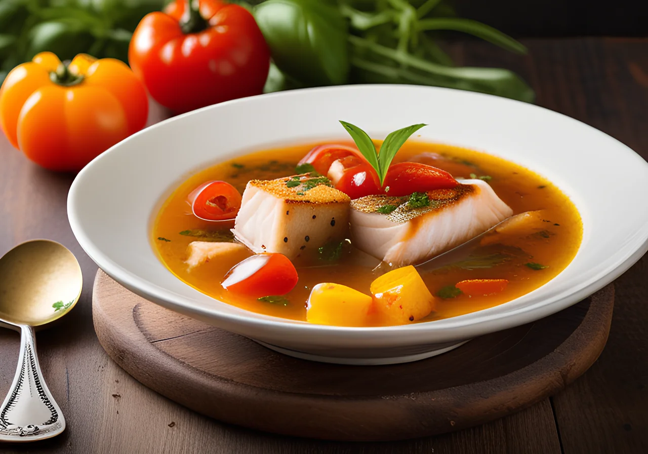 Spicy Fish Soup Andalusian Style