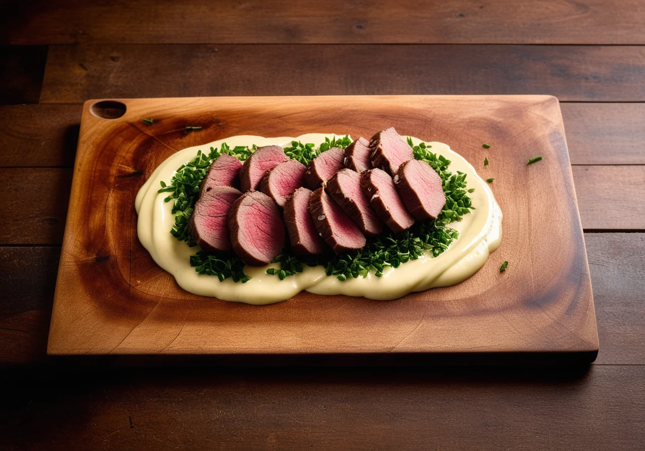 Tafelspitz with Chives Sauce and Apple Horseradish