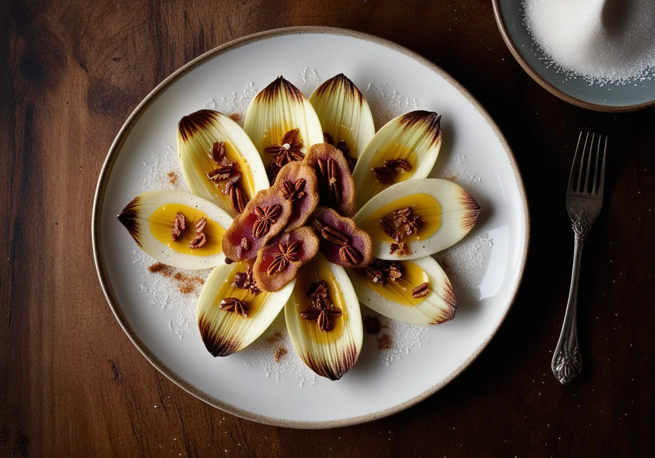 Endive Salad with Austrian Bacon (Grammeln)