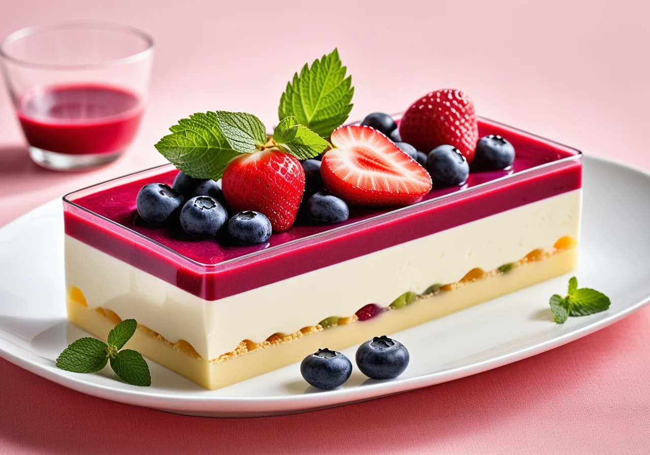 Quark Fruit Terrine