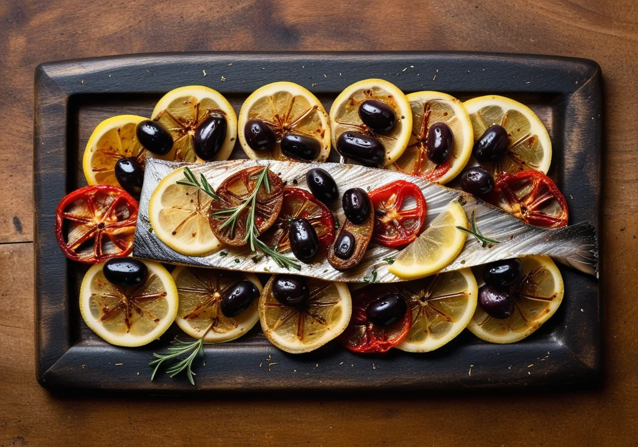 Grilled Herring in Foil