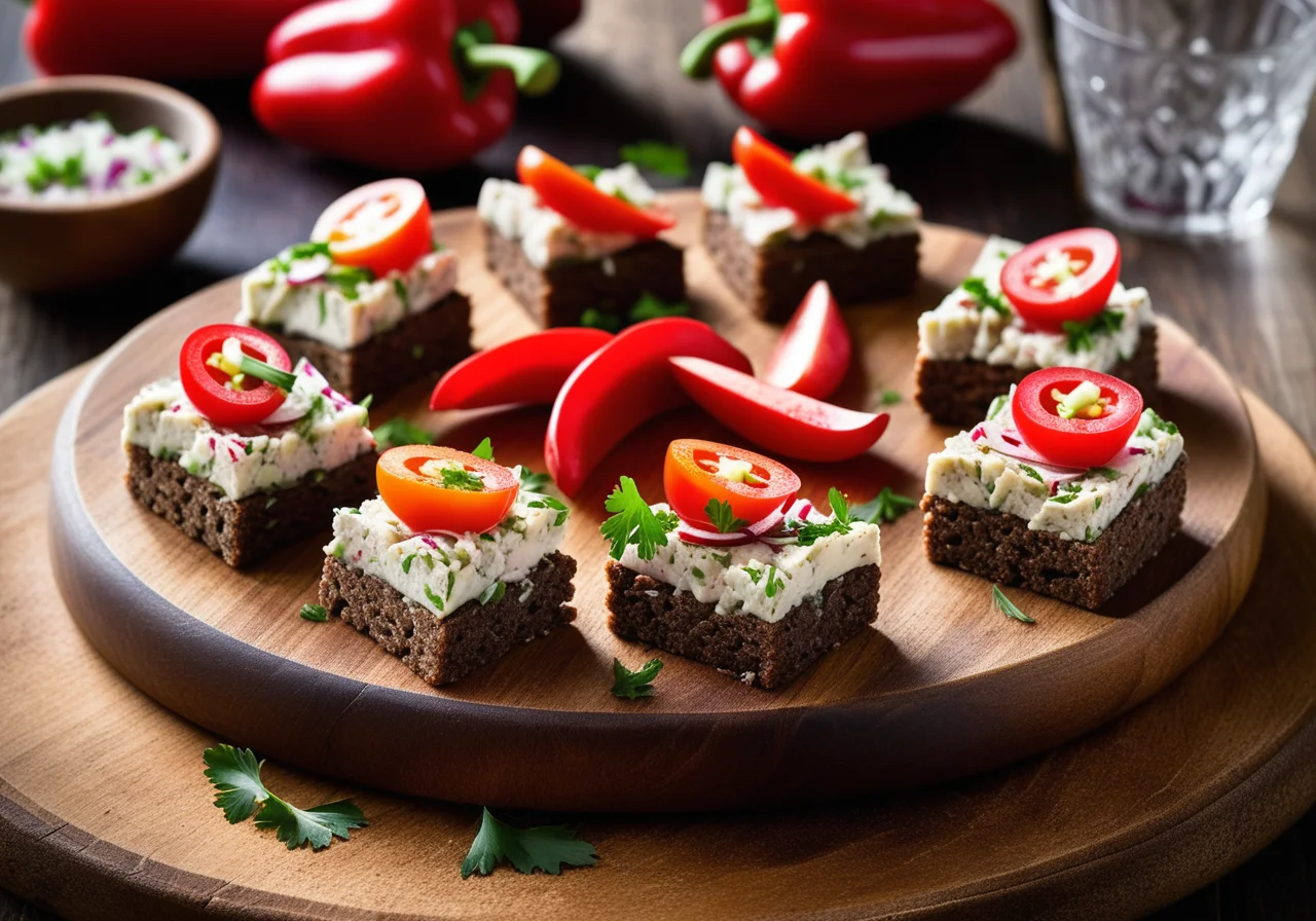 Herring Salad Bites