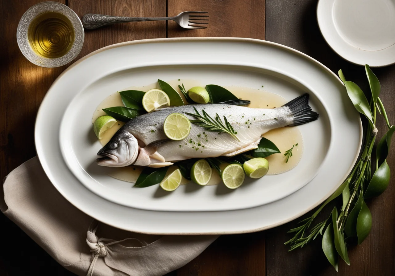 Sea Bass Fillet Mushroom Bundles