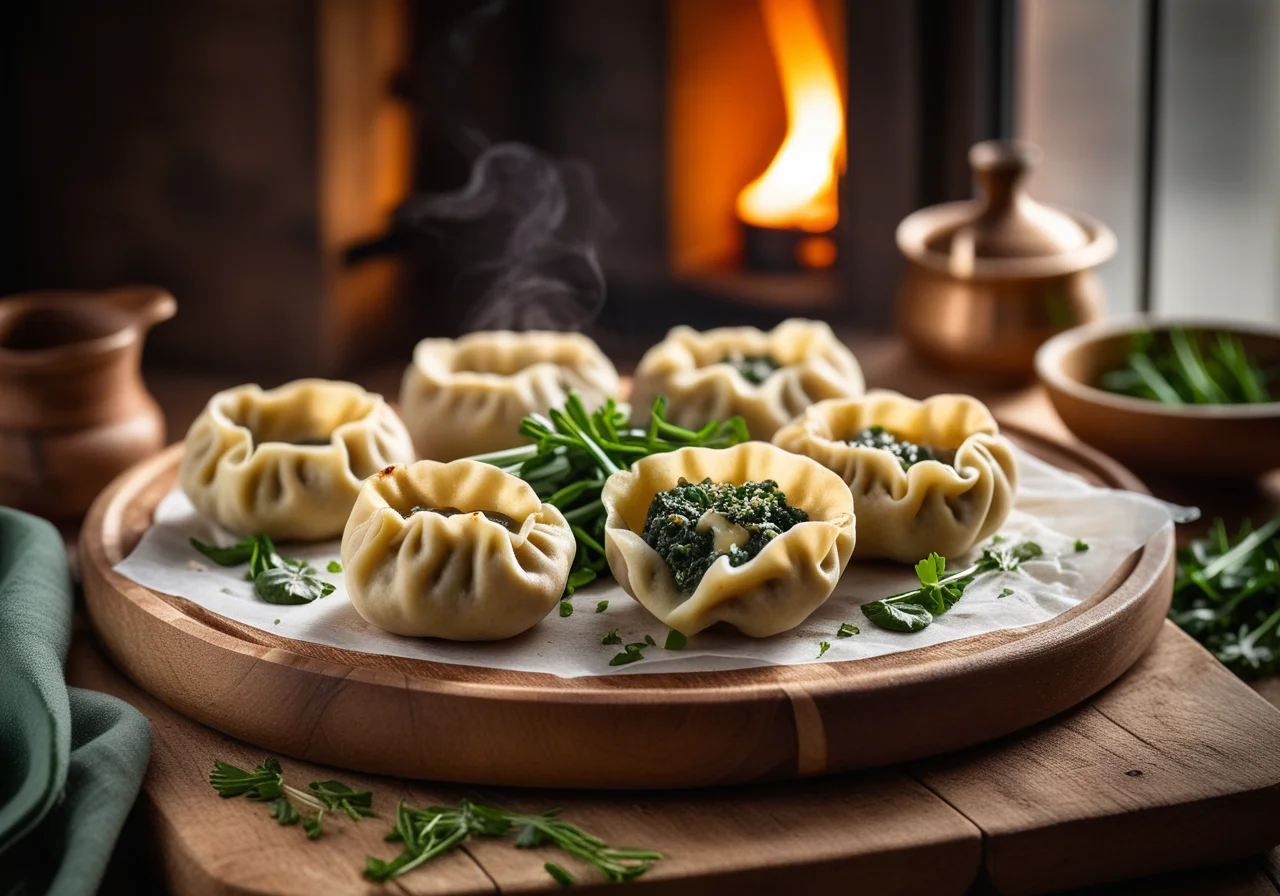 Swabian Meat Dumplings with Onions