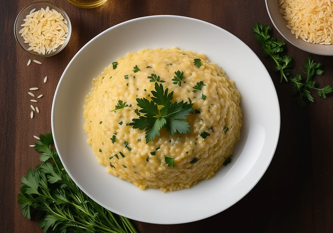 Simple Risotto in a Glass