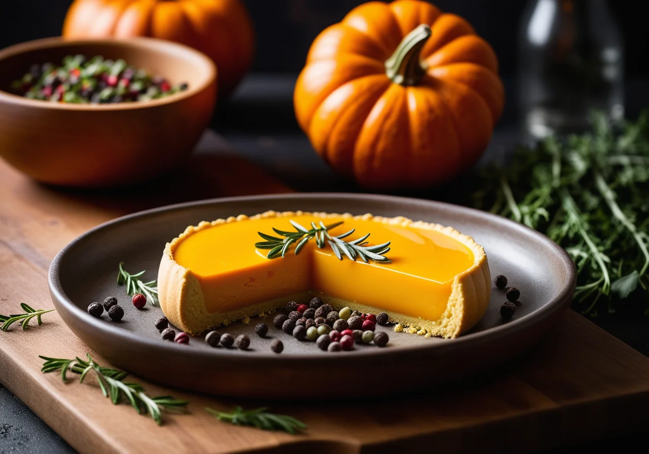 Pumpkin with Egg Filling