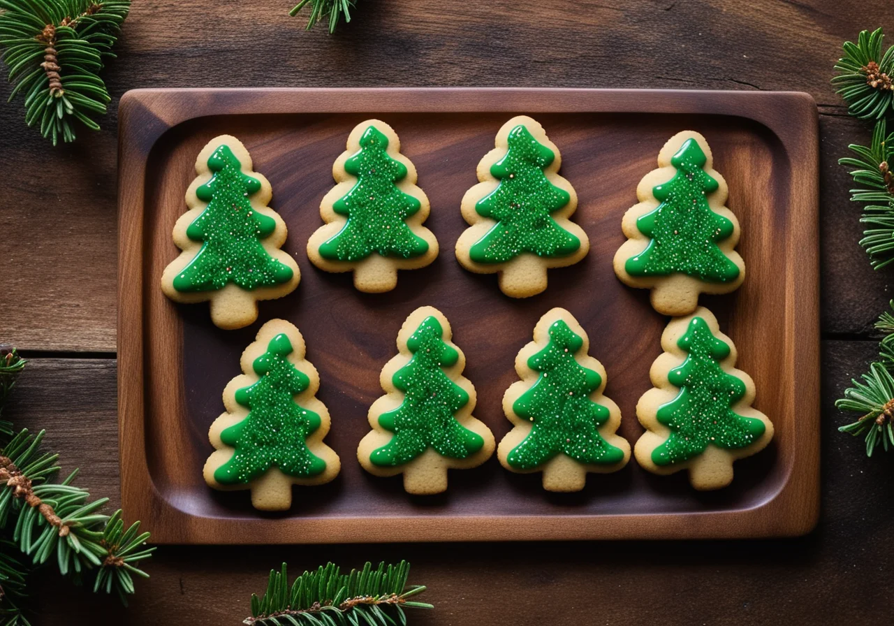 Decorated Sugar Glaze Cookies
